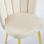 Rose / Fauteuil d'appoint en fausse fourrure à poils courts / Une place