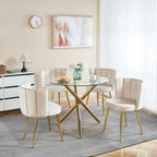 Rose / Fauteuil d'appoint en fausse fourrure à poils courts / Une place