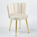 Rose / Fauteuil d'appoint en fausse fourrure à poils courts / Une place