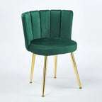 Rose / Fauteuil d'appoint en fausse fourrure à poils courts / Une place