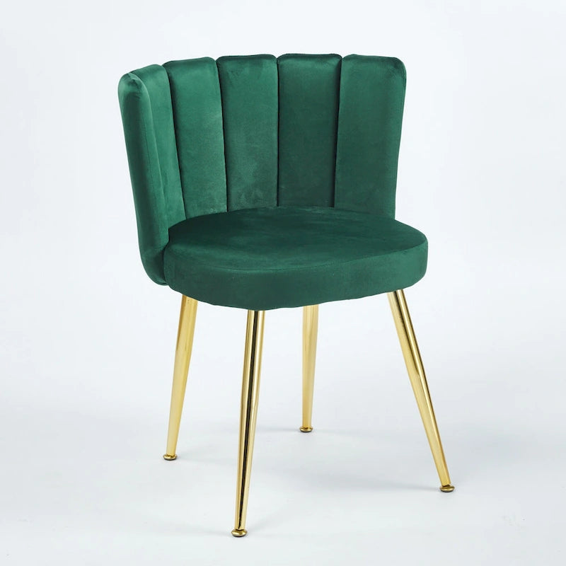 Rose / Fauteuil d'appoint en fausse fourrure à poils courts / Une place