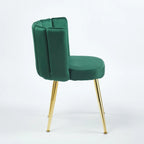Rose / Fauteuil d'appoint en fausse fourrure à poils courts / Une place