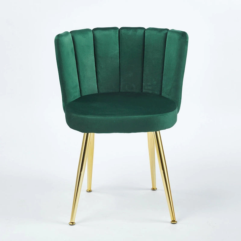 Rose / Fauteuil d'appoint en fausse fourrure à poils courts / Une place