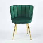 Rose / Fauteuil d'appoint en fausse fourrure à poils courts / Une place