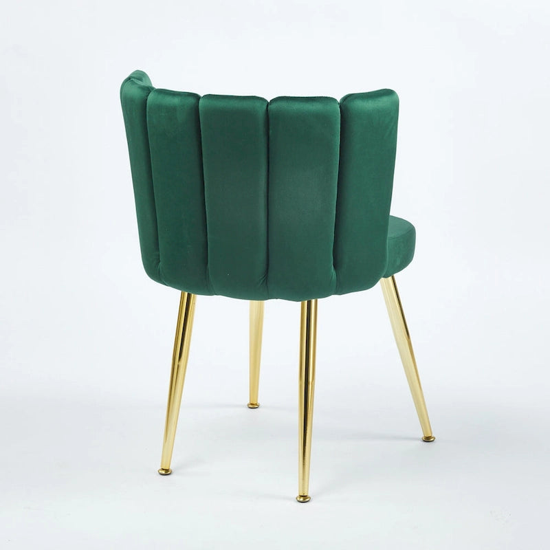 Rose / Fauteuil d'appoint en fausse fourrure à poils courts / Une place