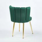 Rose / Fauteuil d'appoint en fausse fourrure à poils courts / Une place