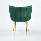 Rose / Fauteuil d'appoint en fausse fourrure à poils courts / Une place