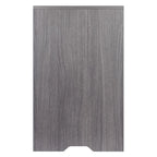Meuble de rangement à deux étagères avec tiroir - 26.25 - Gris anthracite