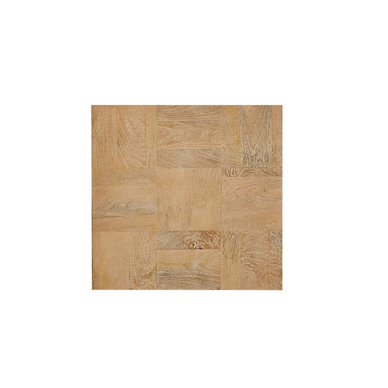 Ensemble de tables de salon 2 pièces en bois massif Caden