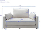 Fauteuil-lit pliant en lin, lit de sol, lit circulaire, canapé-futon réglable, canapé-lit pliant paresseux pour salon