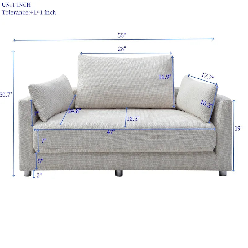 Fauteuil-lit pliant en lin, lit de sol, lit circulaire, canapé-futon réglable, canapé-lit pliant paresseux pour salon