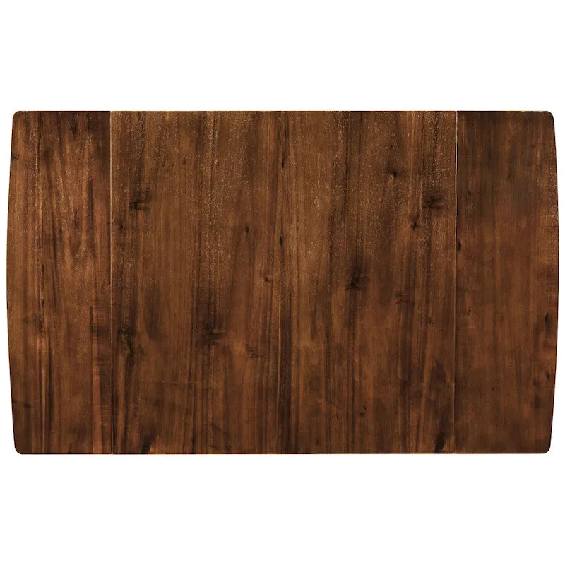 Ensemble table à manger à abattants pour 2 personnes, espresso/marron, 3 pièces