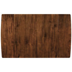 Ensemble table à manger à abattants pour 2 personnes, espresso/marron, 3 pièces