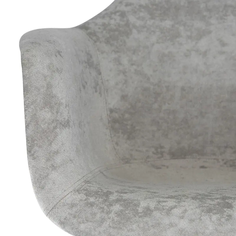 Fauteuil à bascule en velours – Monoplace, piètement Eiffel | Bleu sarcelle / Marron café / Gris nuage / Violet