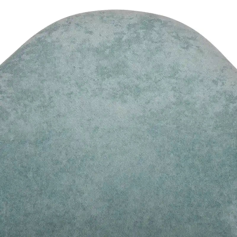 Fauteuil à bascule en velours – Monoplace, piètement Eiffel | Bleu sarcelle / Marron café / Gris nuage / Violet