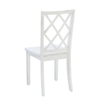 Ensemble de salle à manger 5 pièces Harrow style ferme blanc