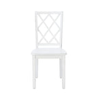 Ensemble de salle à manger 5 pièces Harrow style ferme blanc