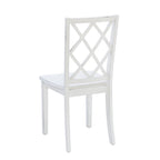 Ensemble de salle à manger 5 pièces Harrow style ferme blanc