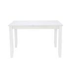 Ensemble de salle à manger 5 pièces Harrow style ferme blanc