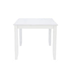 Ensemble de salle à manger 5 pièces Harrow style ferme blanc