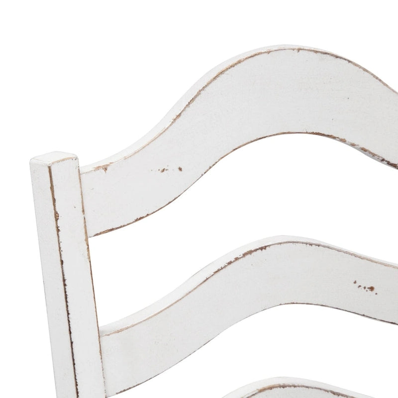 Magnolia Manor - Chaises de salle à manger à barreaux en blanc antique (lot de 2)