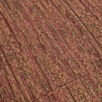 Fauteuil d'appoint du milieu du siècle Orange / Gris clair, Dossier capitonné, Cadre en bois, 1 place