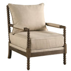 Fauteuil d'appoint de salon au design moderne du milieu du siècle