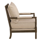 Fauteuil d'appoint de salon au design moderne du milieu du siècle