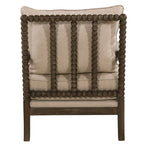Fauteuil d'appoint de salon au design moderne du milieu du siècle