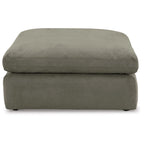 Grand pouf d'appoint en faux cuir nubuck beige/ivoire/blanc/gris, 1 personne