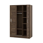 Armoire à portes battantes 3 portes avec étagères Pour Chambre