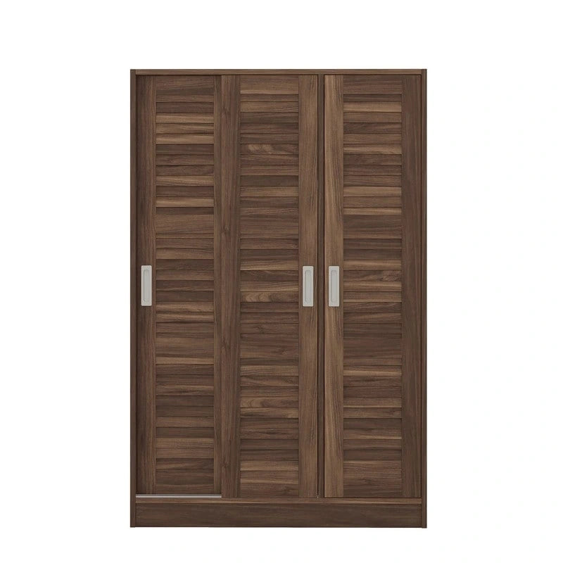 Armoire à portes battantes 3 portes avec étagères Pour Chambre