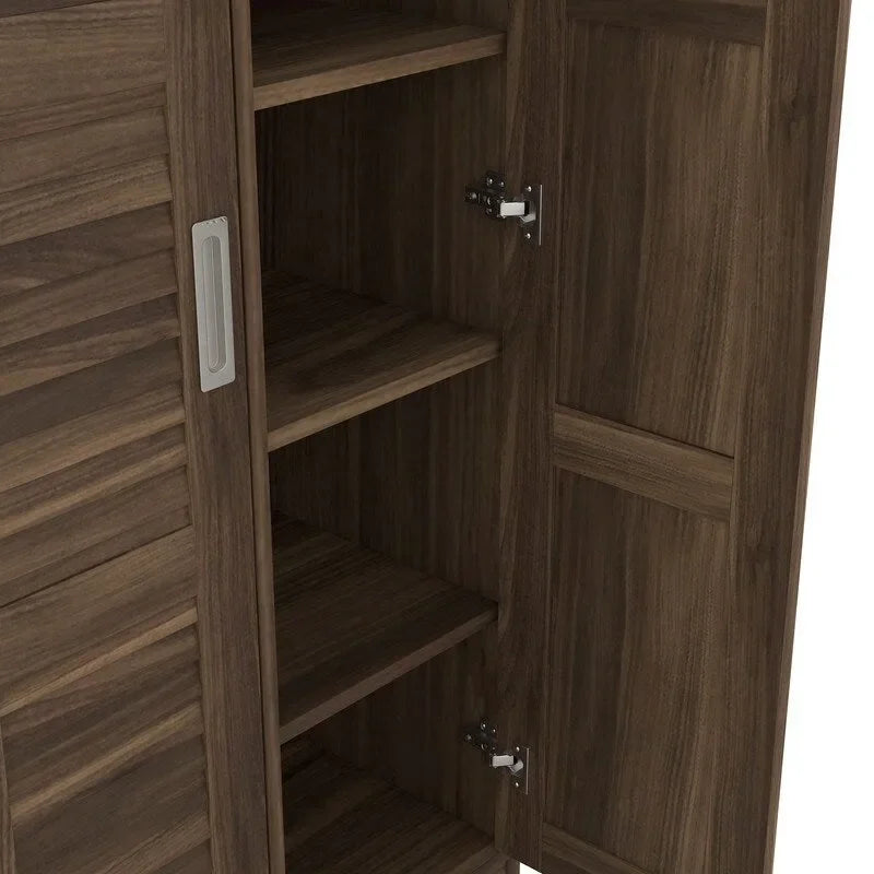 Armoire à portes battantes 3 portes avec étagères Pour Chambre