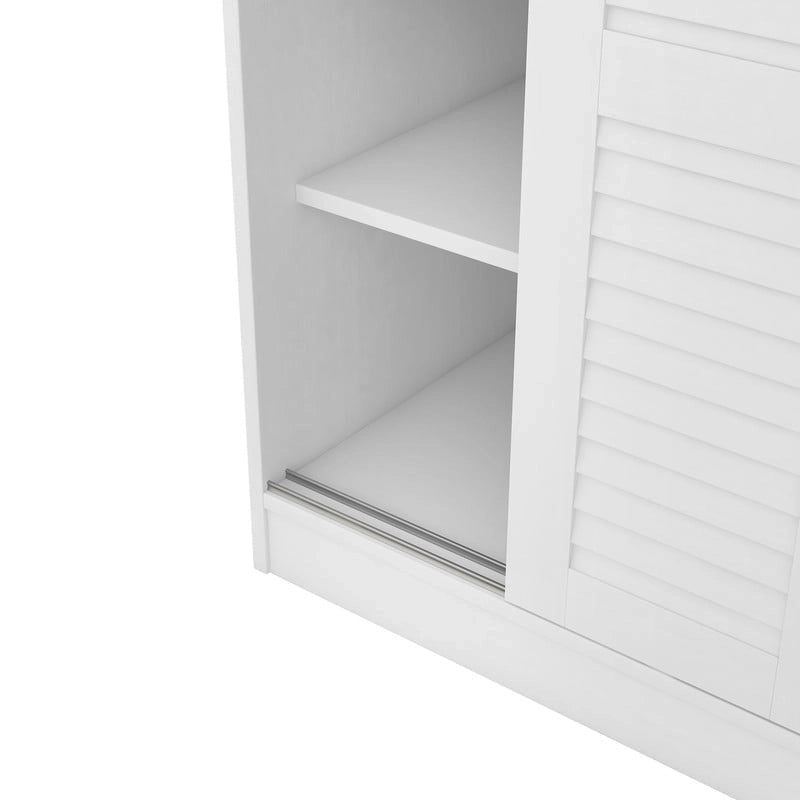 Armoire à portes battantes 3 portes avec étagères Pour Chambre
