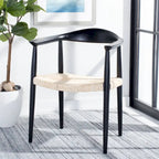 SAFAVIEH Besse Foc Twist Accent Chair - 24.8 W x 18.9 L x 30.7 H - 25Wx19Dx31H