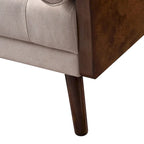 Canapé-lit pliant ajustable, style Mid-century moderne