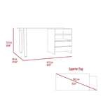Bureau pour bureau, salon, appartement, gris clair