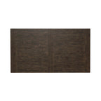 Ensemble de table rectangulaire 6 pièces marron rustique Midland Falls